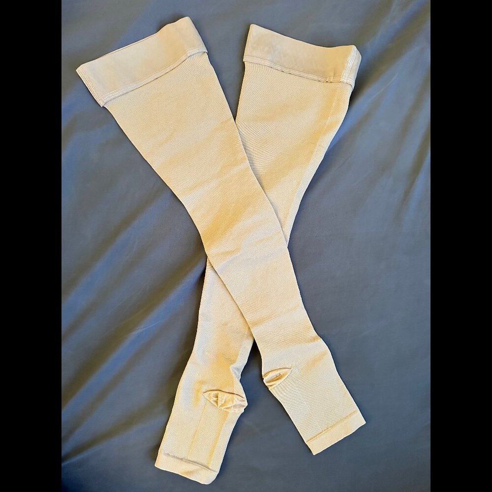 Brand New Toeless Compression Thigh Highs